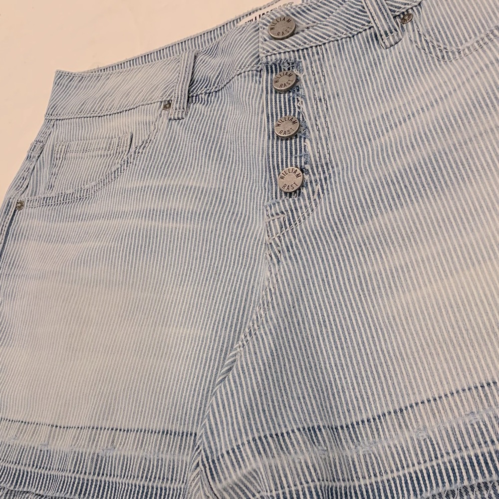 NWOT William Rast Railroad Stripe Short